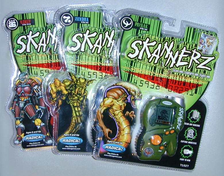 Skannerz, in all their colorful glory